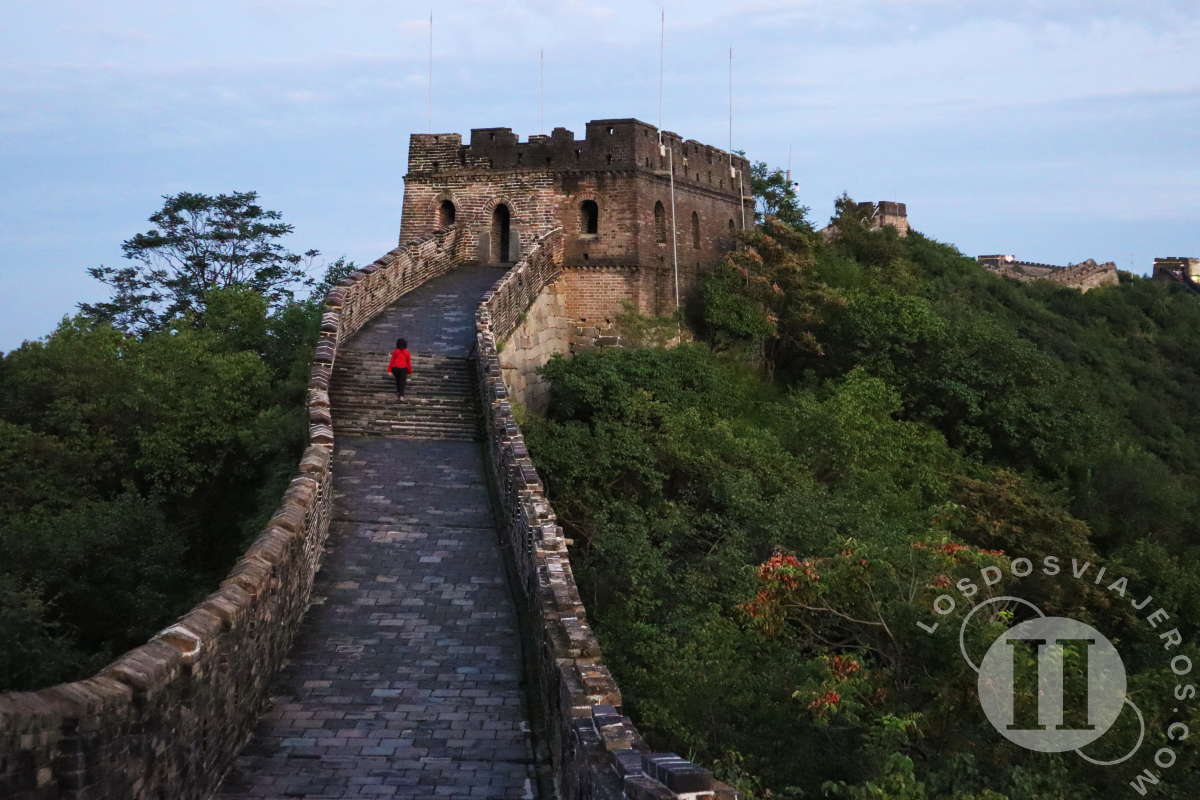 La Muralla China sin gente