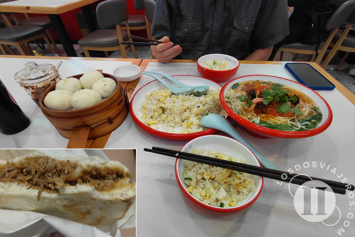 Algunas comidas que disfrutamos en Xian