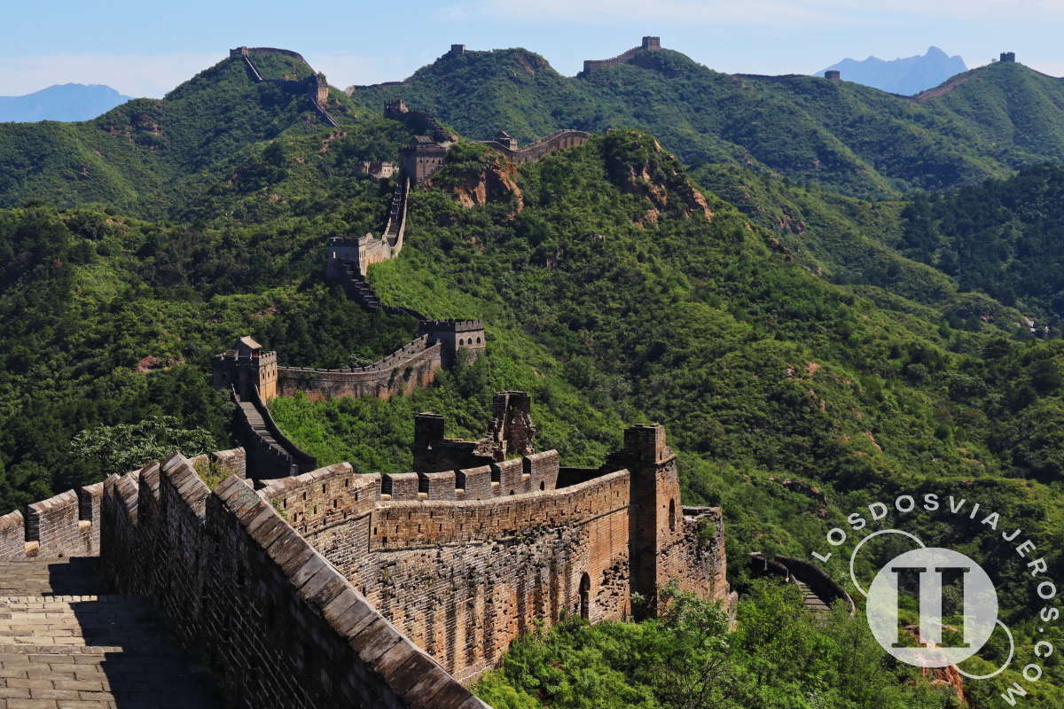 Tremendas vistas de la Muralla China