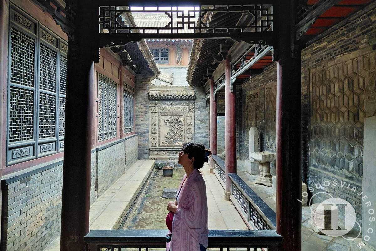 El interior de la Gran Mezquita de Xian