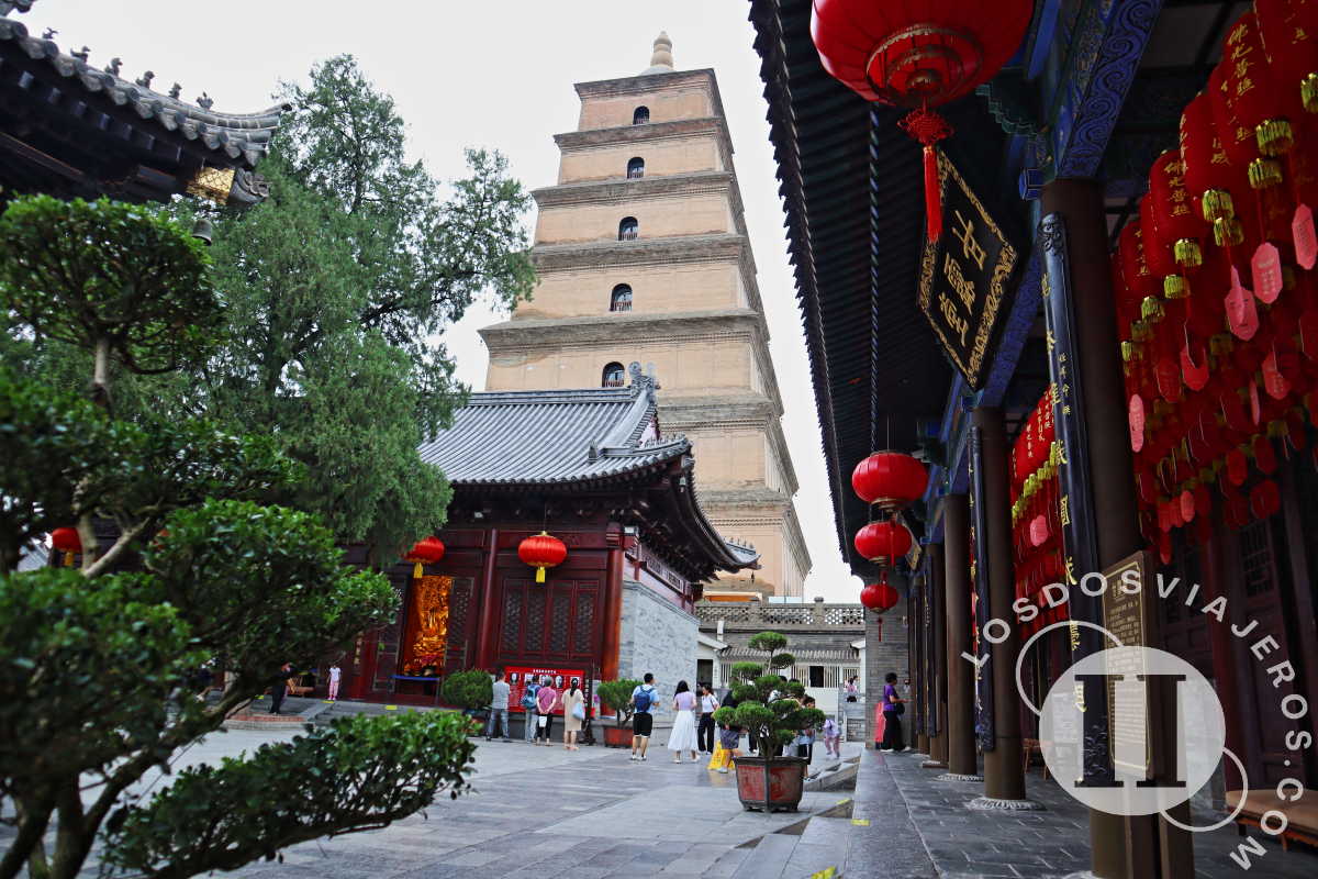 La gran Pagoda del Ganso Salvaje