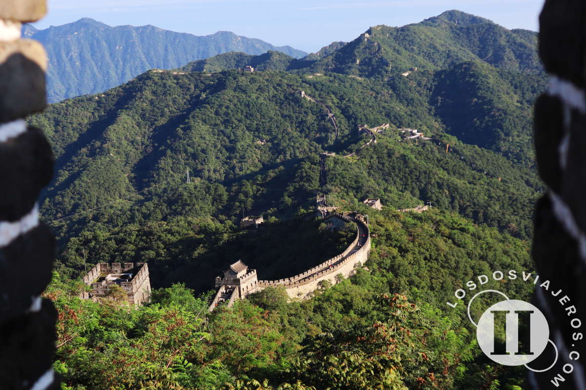 Vistas de la Gran Muralla en Mutianyu