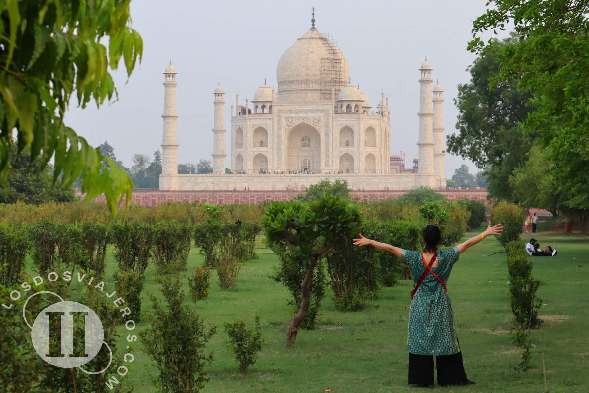 Vistas al Taj Mahal