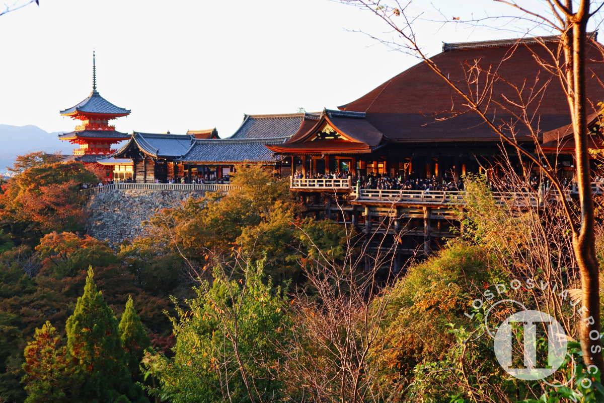 Atardecer en el Templo Kiyomizu-dera
