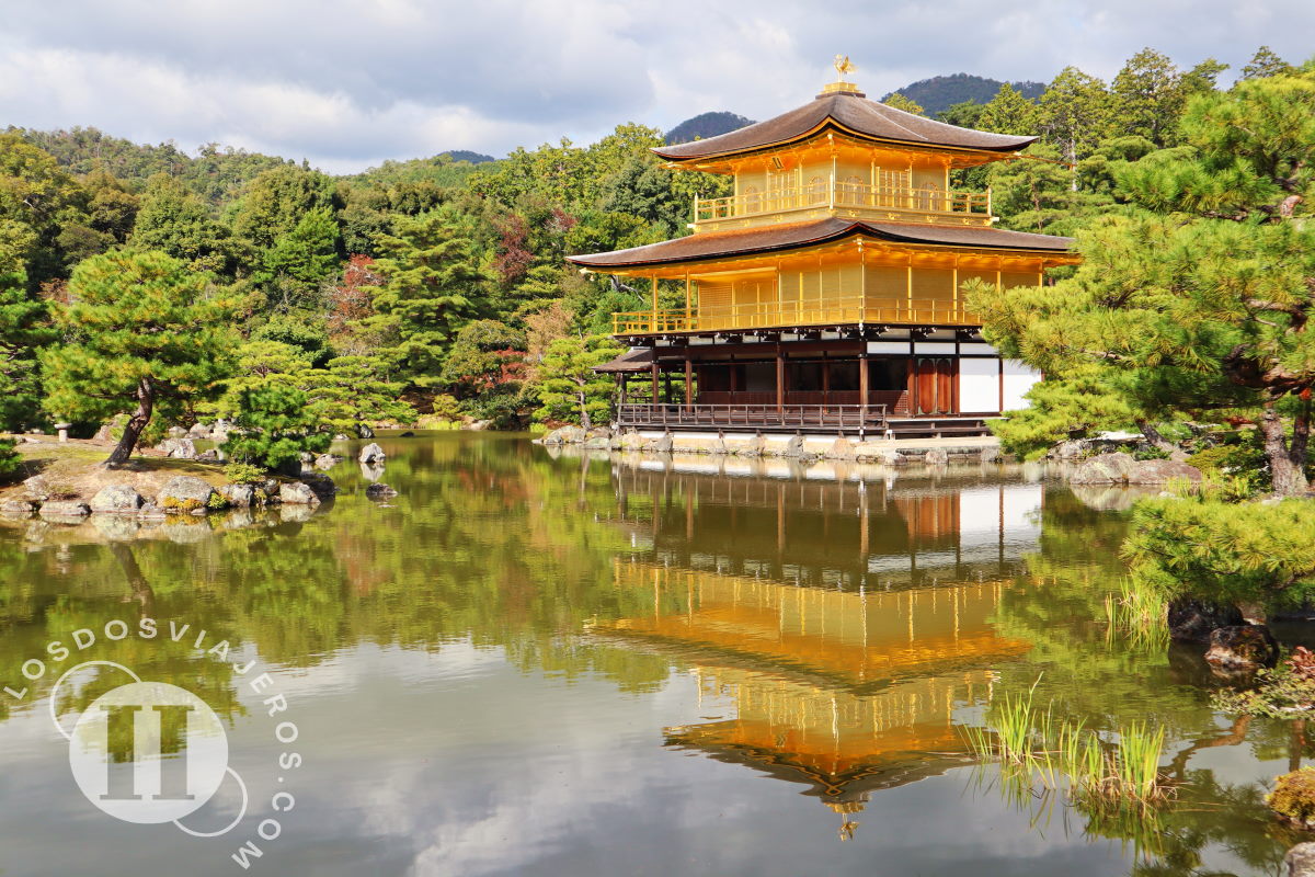 El Pabellón de oro en Kioto