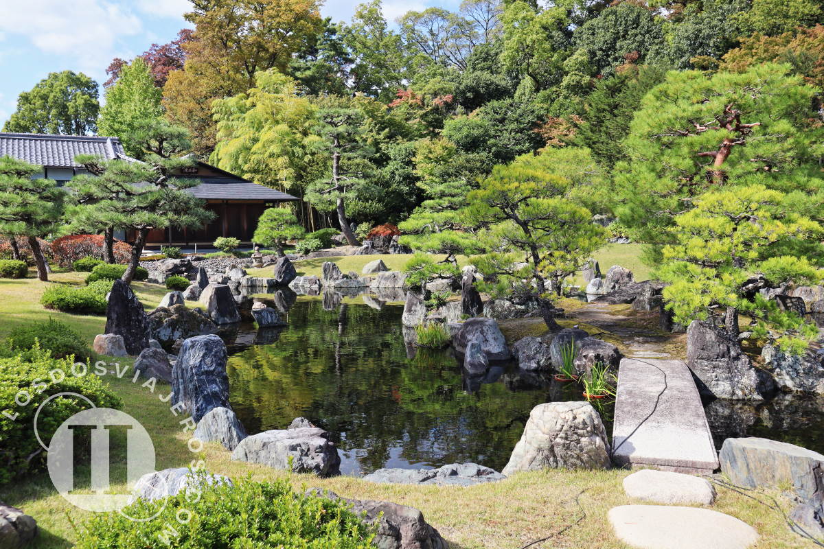Jardín Seiryu en, Castillo Nijo de Kioto