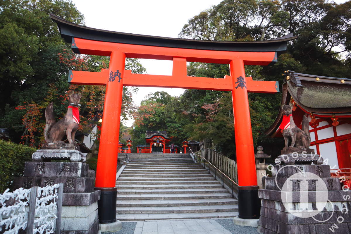Amanecer en Fushimi Inari-Taisha