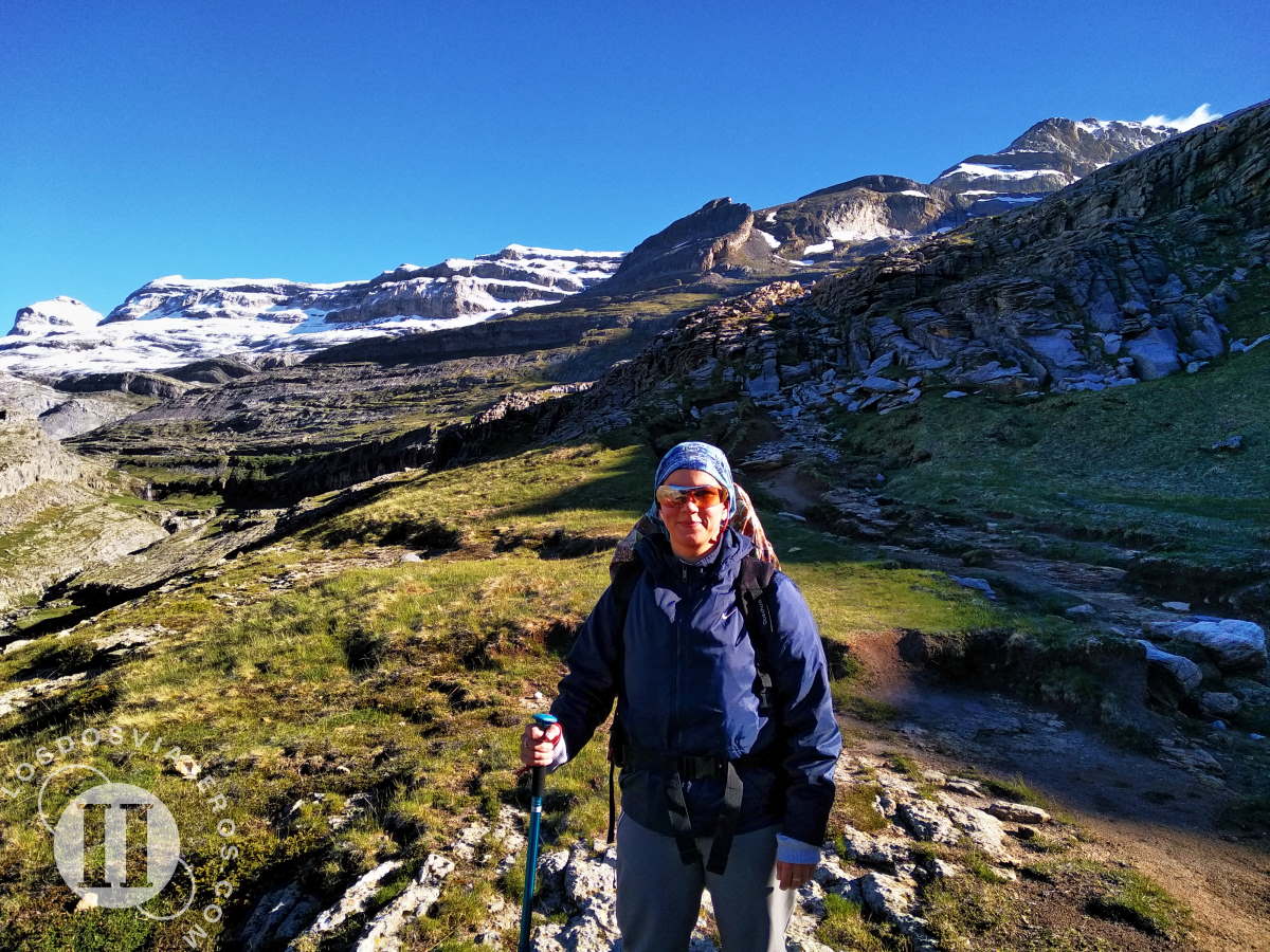 Shere en la ruta hacia el Refugio de Goriz