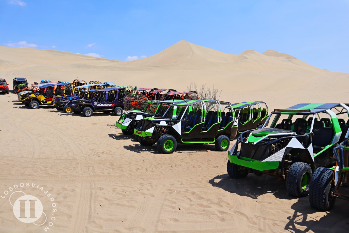Buggys en el desierto de la Huacachina