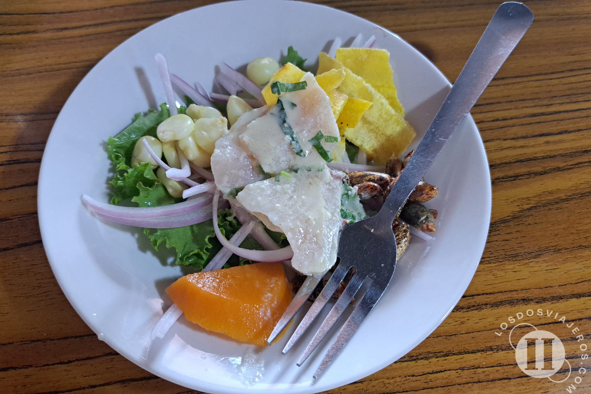 Ceviche en Paracas