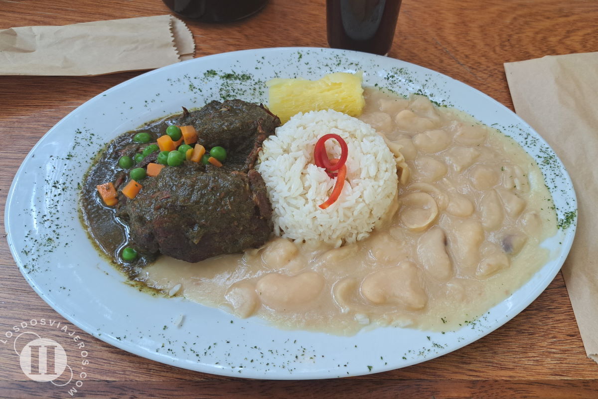 Comida criolla en Paracas
