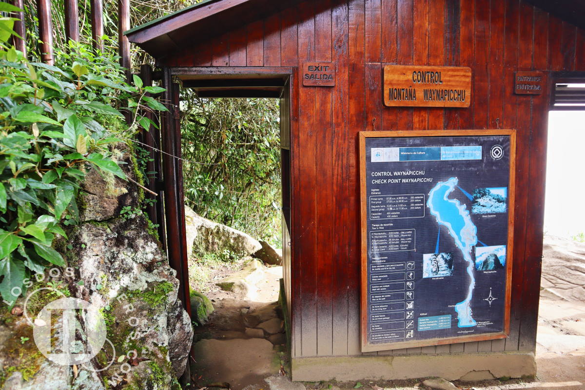 Control de acceso a Waynapicchu
