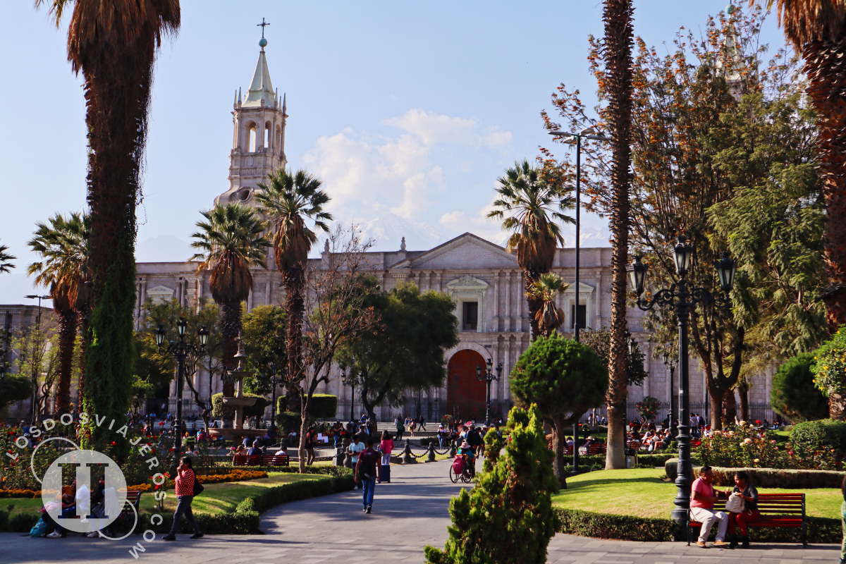 Plaza de armas de Arequipa