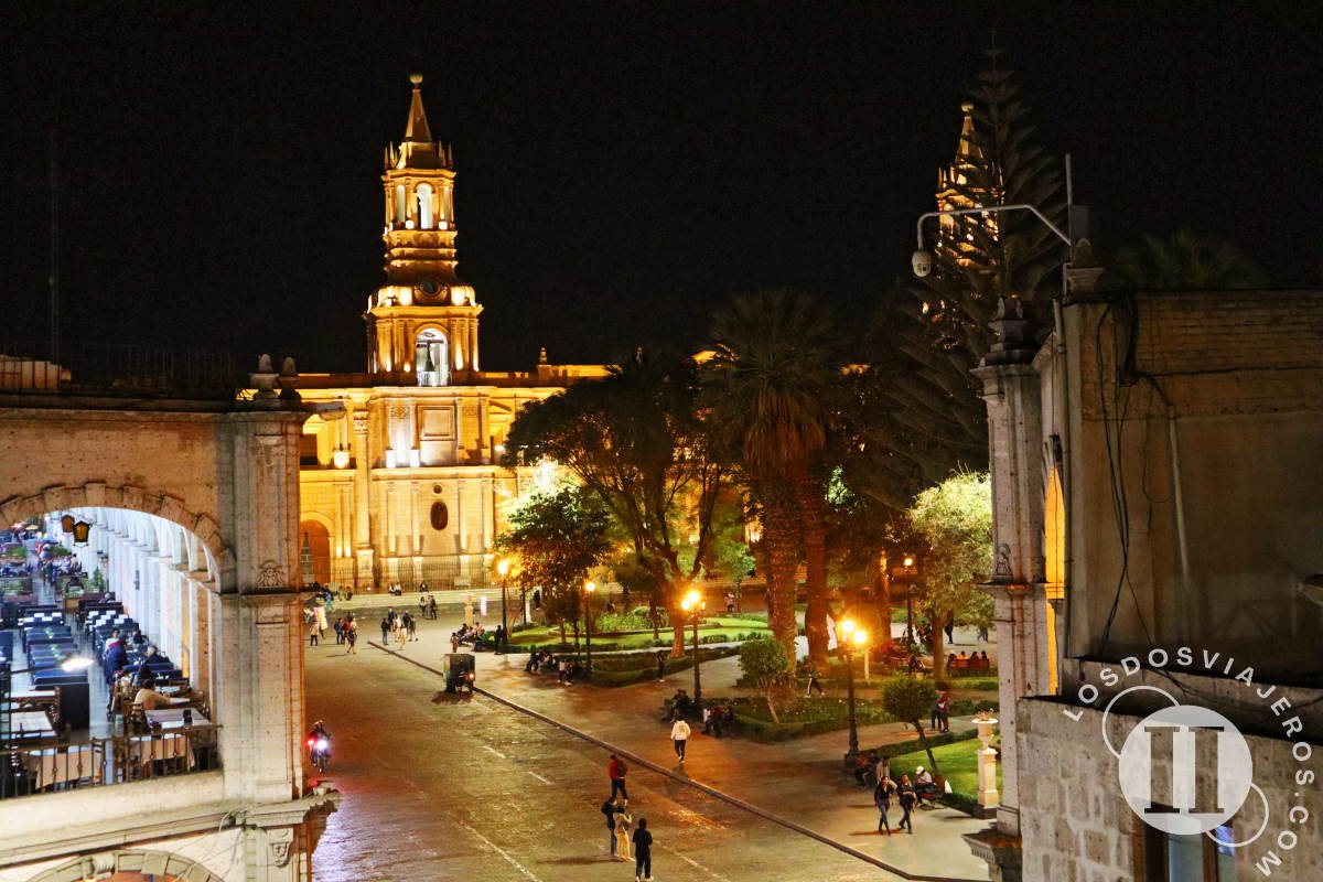 Vistas desde el Hotel a la Plaza de Armas