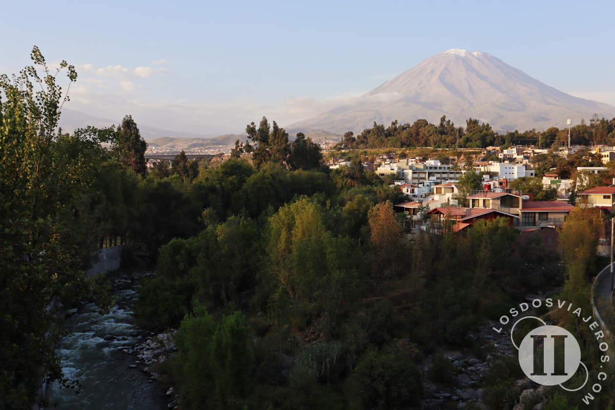 Arequipa desde el Puente Grau