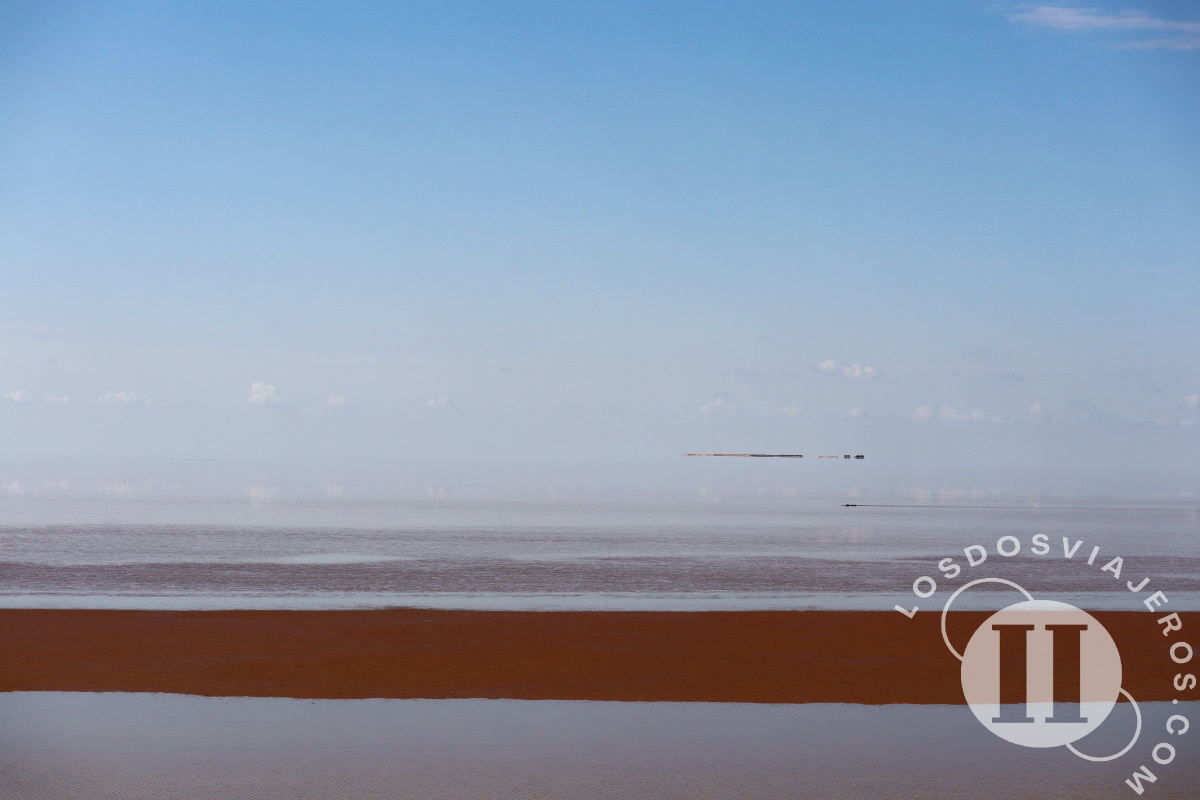 Chott el Jerid, se funde tierra y cielo