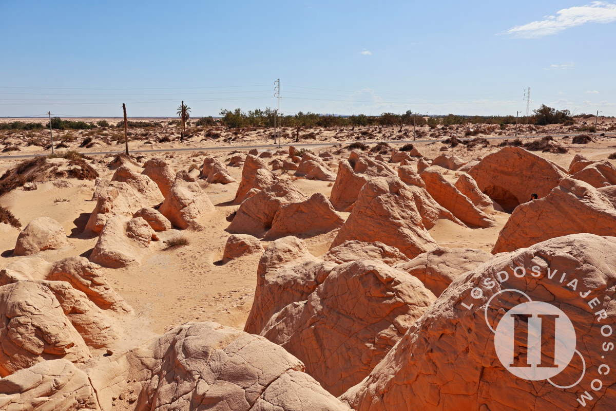 Debebcha, las dunas petrificadas